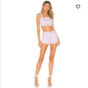 Revolve Superdown Leola Denim Set NEW